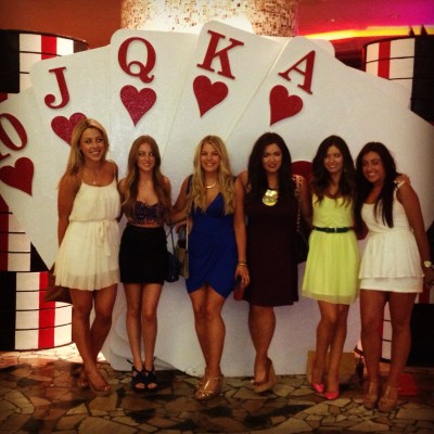 Night at Cosmopolitan. Top Victoria Secret