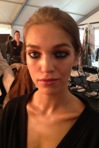 topshop unique lfw make up 2