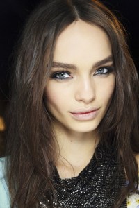 versace hair and make up mfw