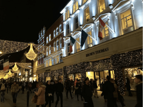 Grafton Street at Christmas